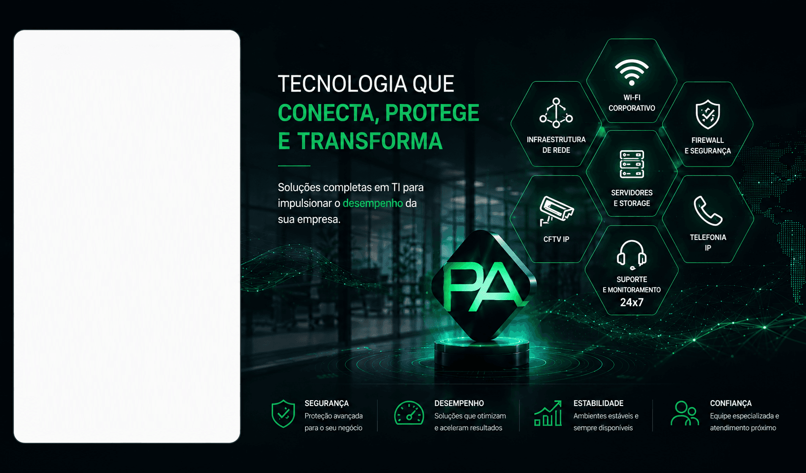 Patech — Tecnologia que conecta, protege e transforma